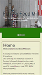 Mobile Screenshot of fentonfeedmill.com
